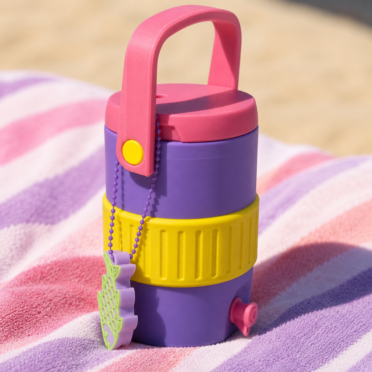 Bubble Can Cooler with Оpener – Sustainable PLA Beverage Holder 330 ml