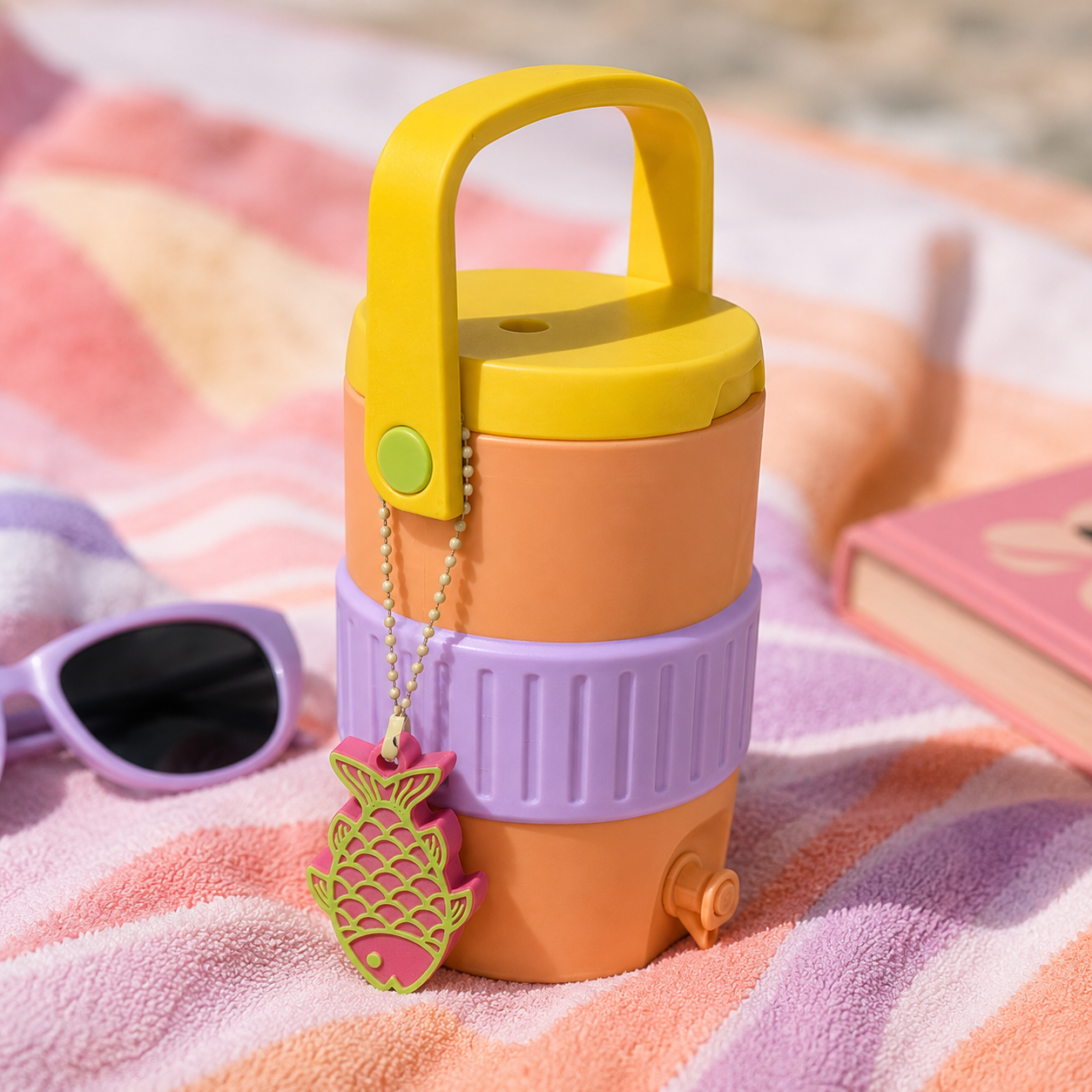 Sorbet Can Cooler with Opener – Sustainable PLA Beverage Holder 330 ml