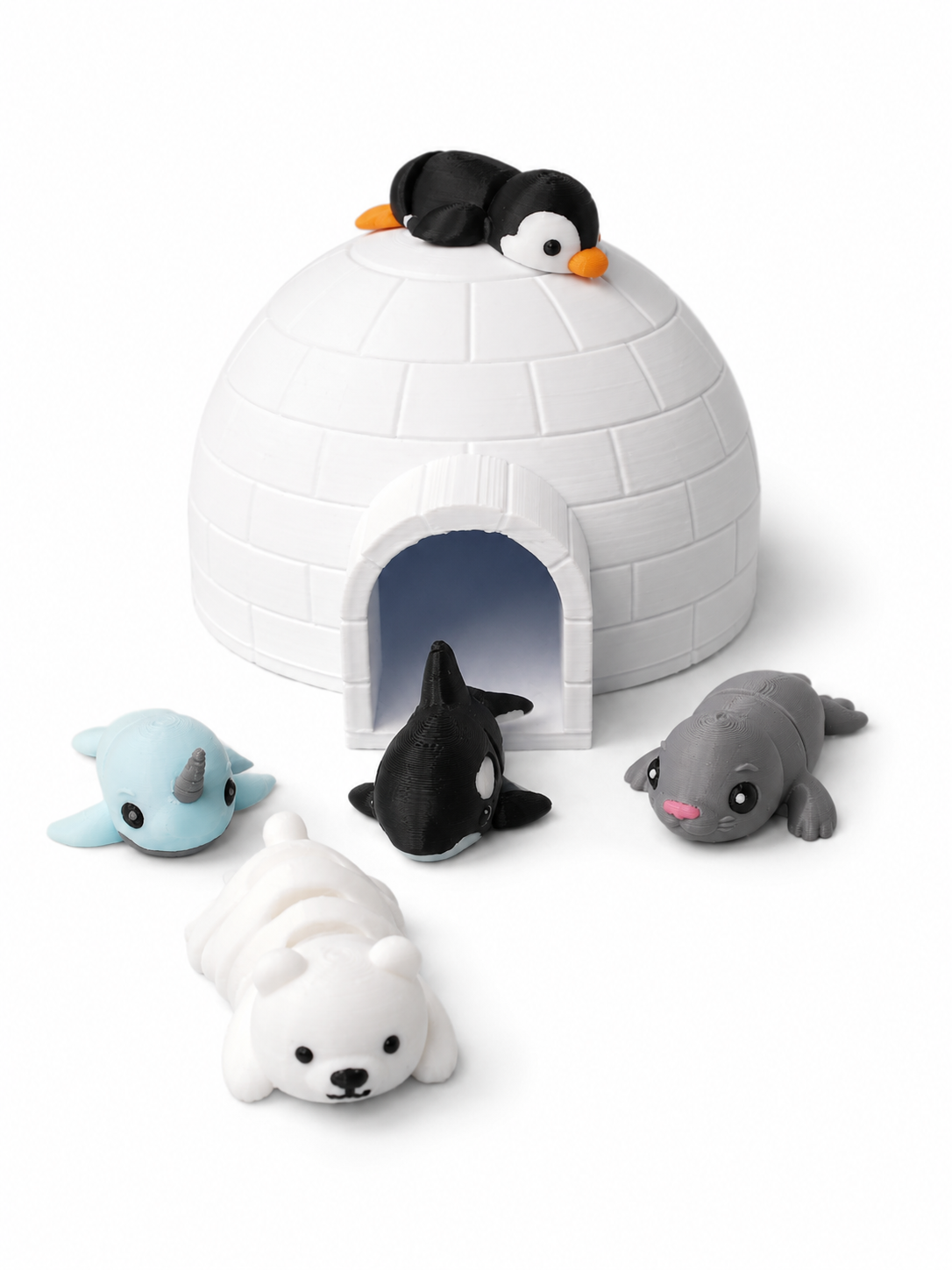 Travel Play Set с арктически животни