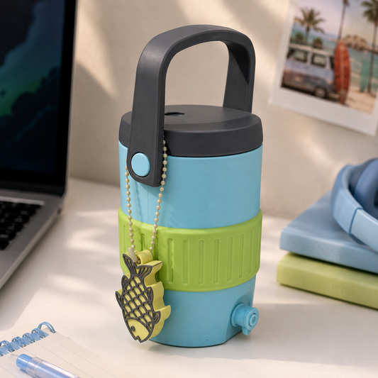Lagoon Can Cooler with Оpener – Sustainable PLA Beverage Holder 330 ml